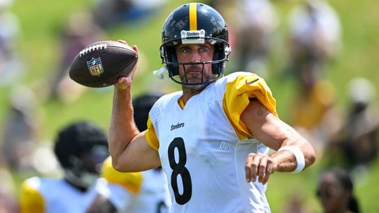 Rodgers in 'complete command' of offense taken in Latrobe, Pa. (Top story). Photo by KARL ROSER / STEELERS